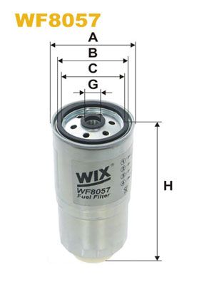 WIX FILTERS Kütusefilter WF8057